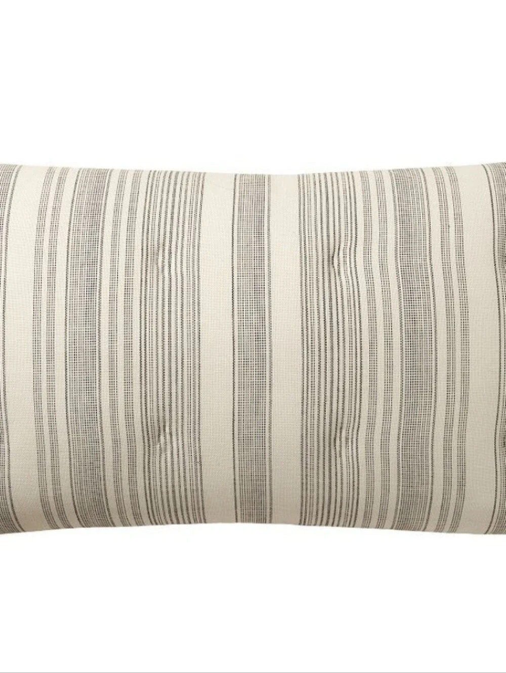Pottery Barn Hawthorn Stripe  Comforter Sham King Size Set Of 2 NWT